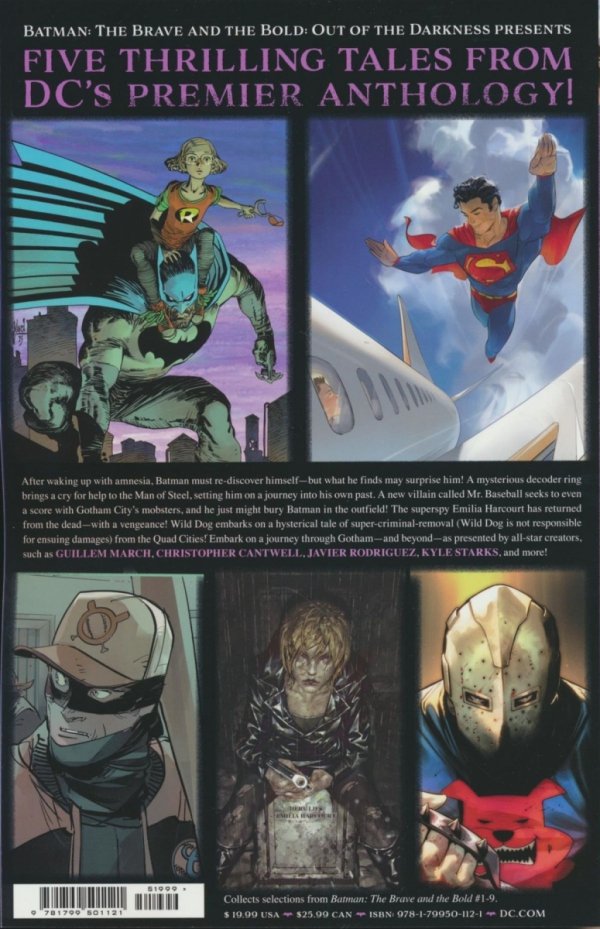 BATMAN THE BRAVE AND THE BOLD OUT OF THE DARKNESS TP [9781799501121]