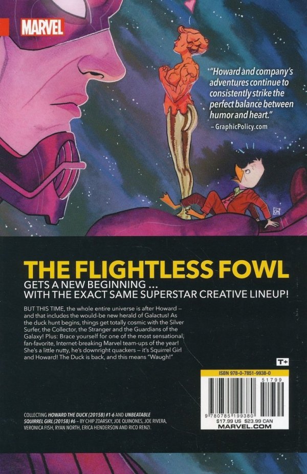 HOWARD THE DUCK VOL 01 DUCK HUNT TP [9780785199380] **PROMOCJA TOMY**