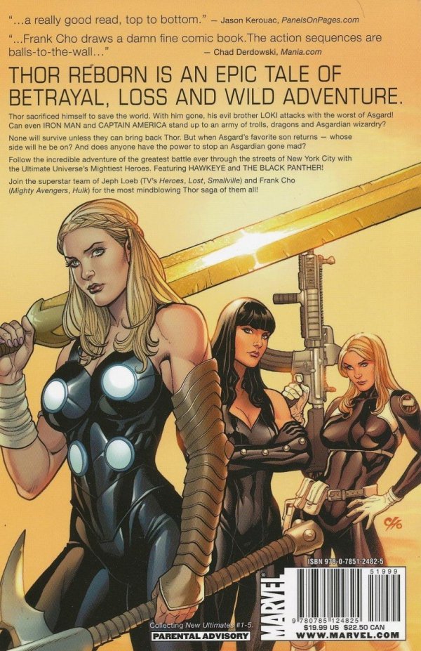 ULTIMATE COMICS NEW ULTIMATES THOR REBORN TP [9780785124825] **promocja TOMY**