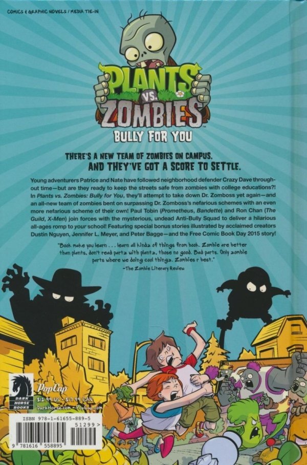 PLANTS VS ZOMBIES BULLY FOR YOU HC [9781616558895]