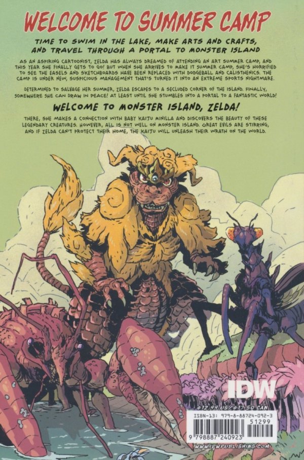GODZILLA MONSTER ISLAND SUMMER CAMP TP [9798887240923]