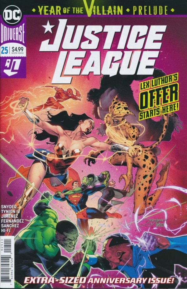 JUSTICE LEAGUE [35724] #25 CVR A [76194135724902511] **promocja ZESZYTY**