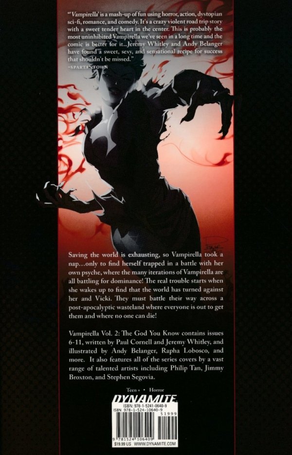 VAMPIRELLA VOL 02 THE GOD YOU KNOW TP [9781524106409] **OFERTA SPECJALNA**