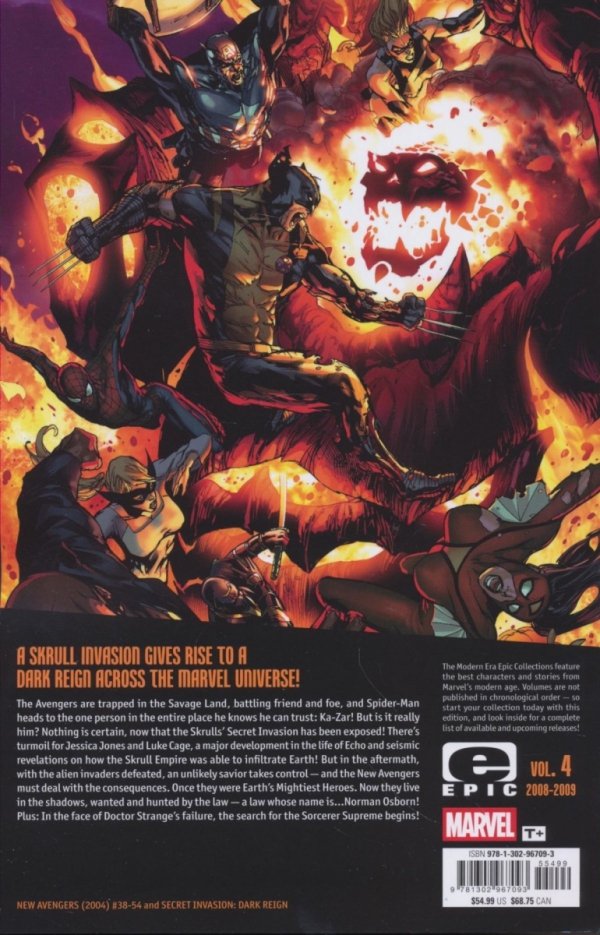 NEW AVENGERS MODERN ERA EPIC COLLECTION SECRET INVASION TP [9781302967093]