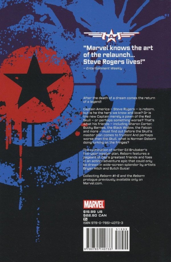 CAPTAIN AMERICA REBORN TP [STANDARD] [9780785140733]