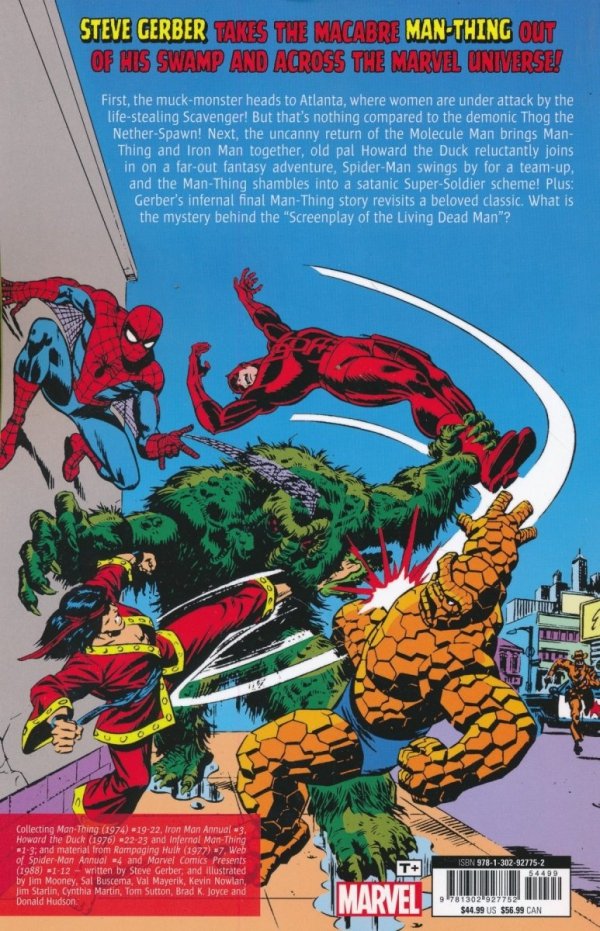 MAN-THING BY STEVE GERBER THE COMPLETE COLLECTION VOL 03 TP [9781302927752] **promocja TOMY**