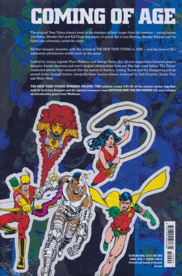 NEW TEEN TITANS OMNIBUS VOL 02 HC [9781799507635]