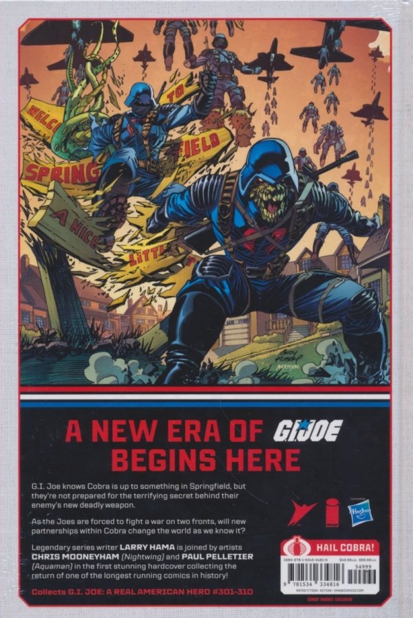 GI JOE A REAL AMERICAN HERO DELUXE EDITION VOL 01 HC [VARIANT] [9781534334816]