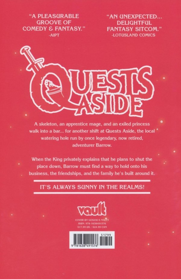 QUEST ASIDE VOL 01 TP [9781638491576]