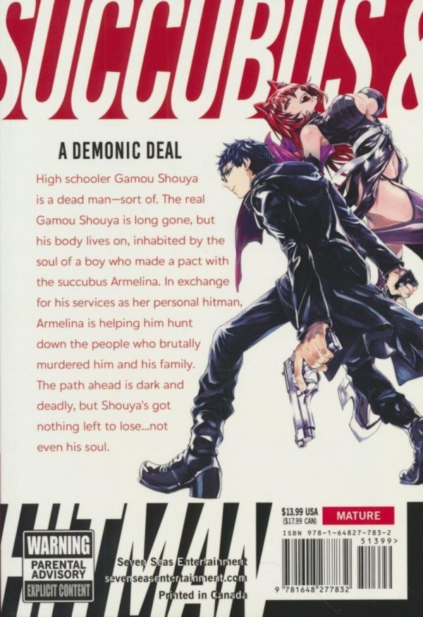 SUCCUBUS AND HITMAN VOL 01 TP [9781648277832] **PROMOCJA TOMY**