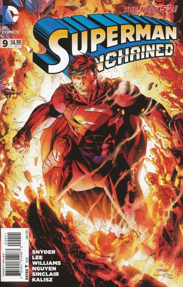 SUPERMAN UNCHAINED #09 CVR A [76194131498300911] **promocja ZESZYTY**