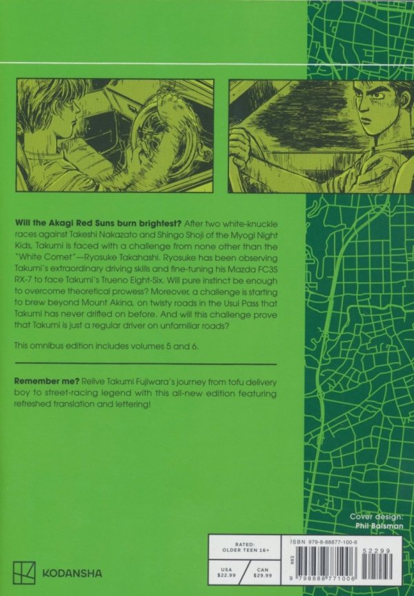 INITIAL D OMNIBUS VOL 05-06 TP [9798888771006]