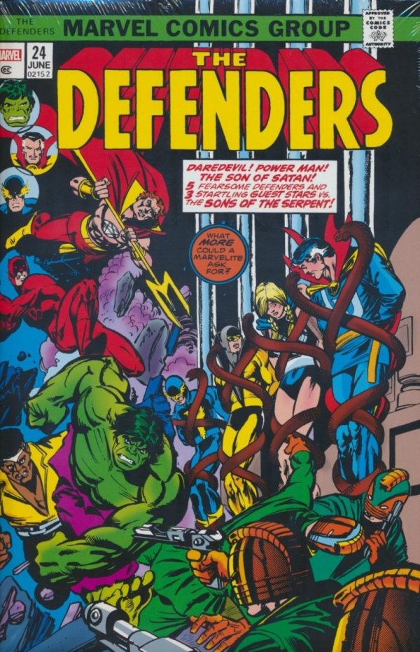 DEFENDERS OMNIBUS VOL 02 HC [VARIANT] [9781302948788] **promocja TOMY**