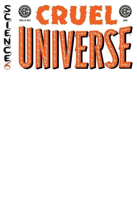 EC CRUEL UNIVERSE 2 #1 CVR D BLANK SKETCH VARIANT  VAR [64985600847300141]