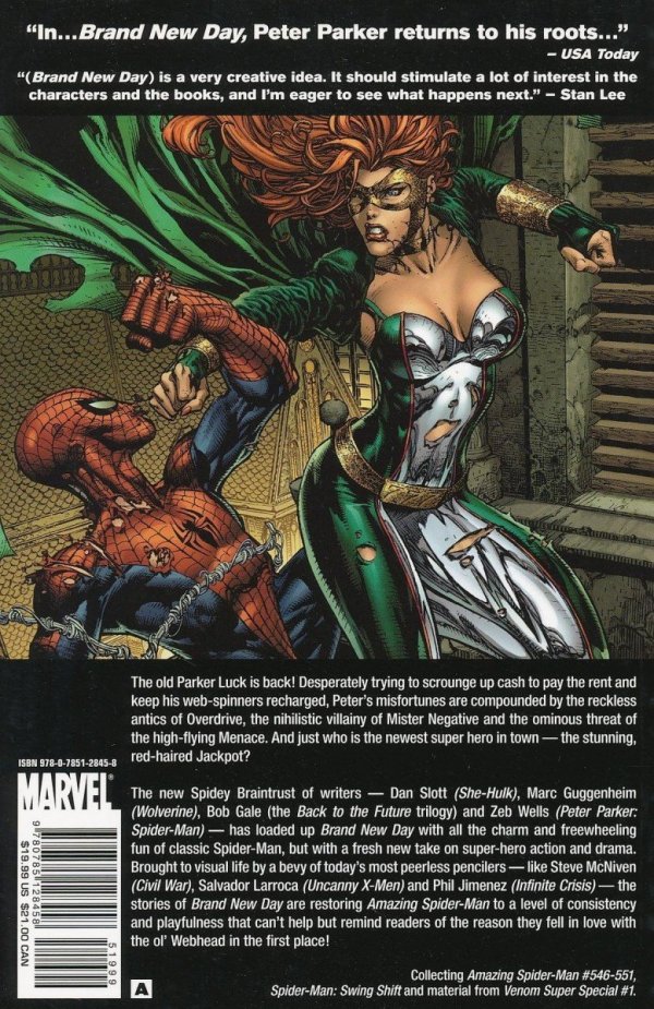 SPIDER-MAN BRAND NEW DAY VOL 01 TP [9780785128458] **promocja TOMY**