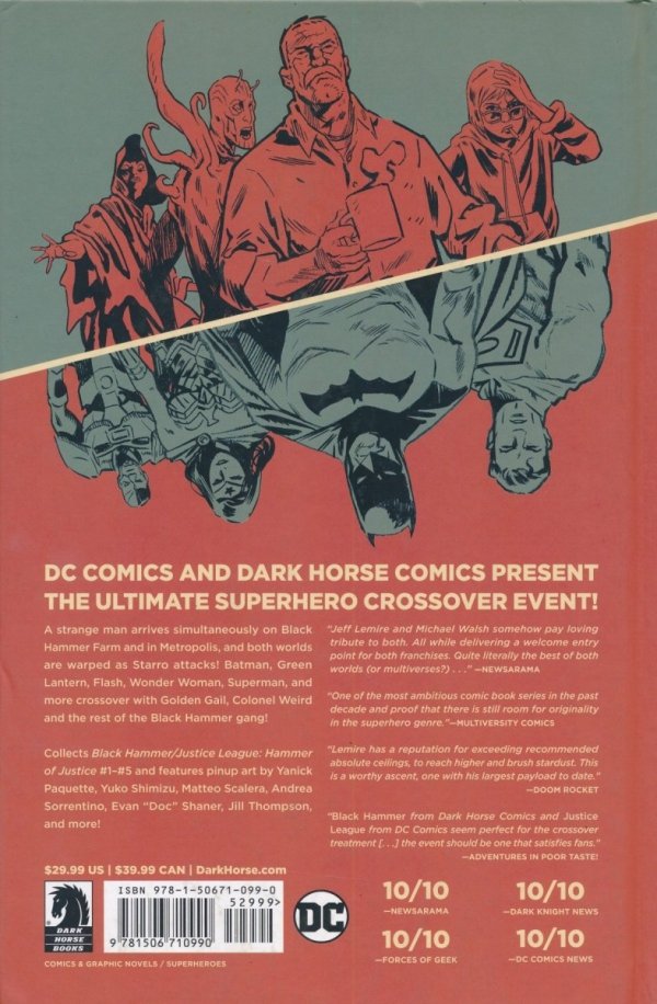 BLACK HAMMER JUSTICE LEAGUE HC [9781506710990] **promocja TOMY**