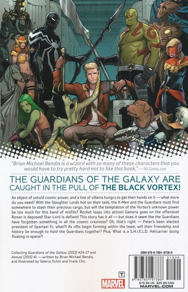 GUARDIANS OF THE GALAXY VOL 05 THROUGH THE LOOKING GLASS TP [9780785197386] **OFERTA SPECJALNA**