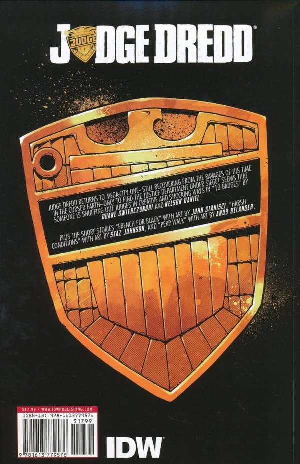JUDGE DREDD VOL 04 13 BADGES TP [9781613779576]