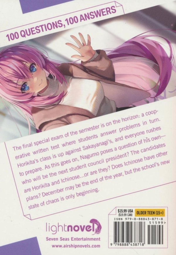 CLASSROOM OF THE ELITE YEAR 2 LIGHT NOVEL VOL 09 TP [9798888438718]