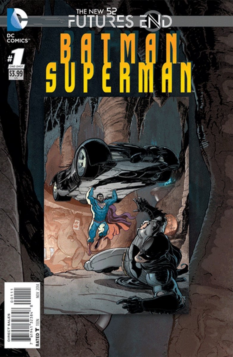 BATMAN SUPERMAN FUTURES END #01 CVR A [3D / LENTICULAR]