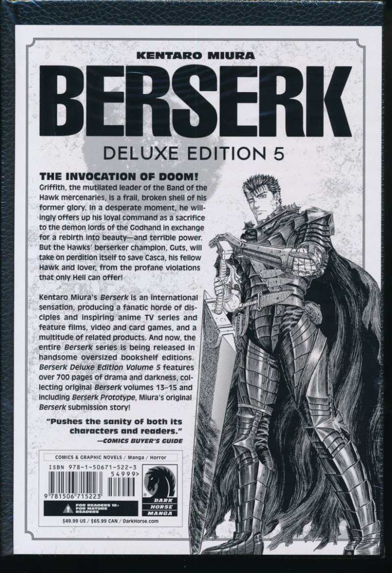 BERSERK DELUXE EDITION VOL 05 HC [9781506715223]
