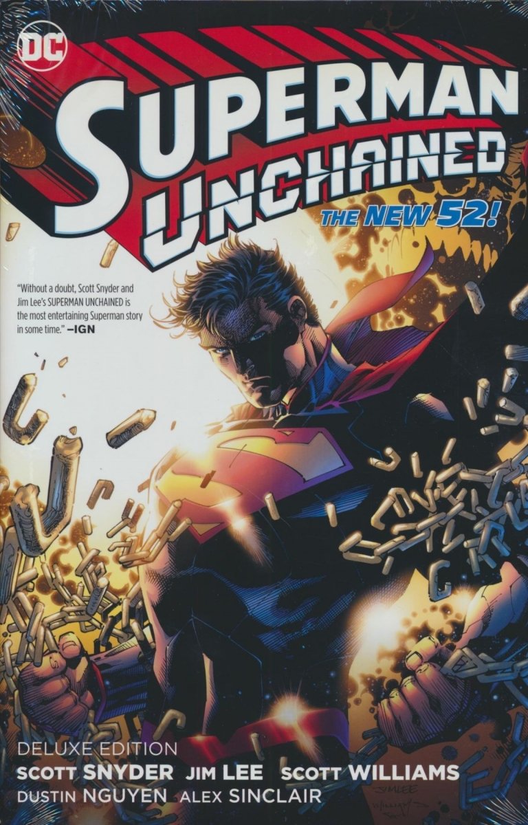 SUPERMAN UNCHAINED THE DELUXE EDITION HC [9781779526236]