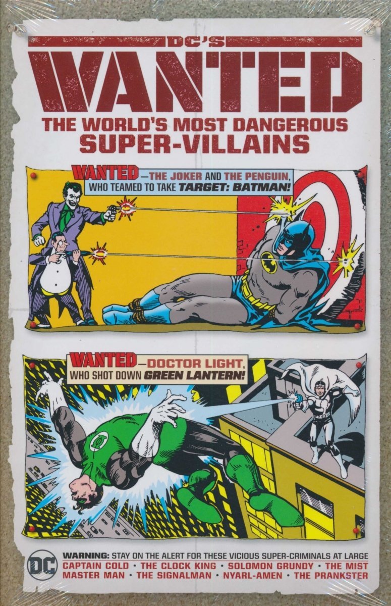 DCS WANTED THE WORLDS MOST DANGEROUS SUPER-VILLAINS HC [9781779501738]