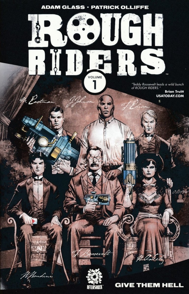 ROUGH RIDERS VOL 01 GIVE THEM HELL SC [9781935002925]