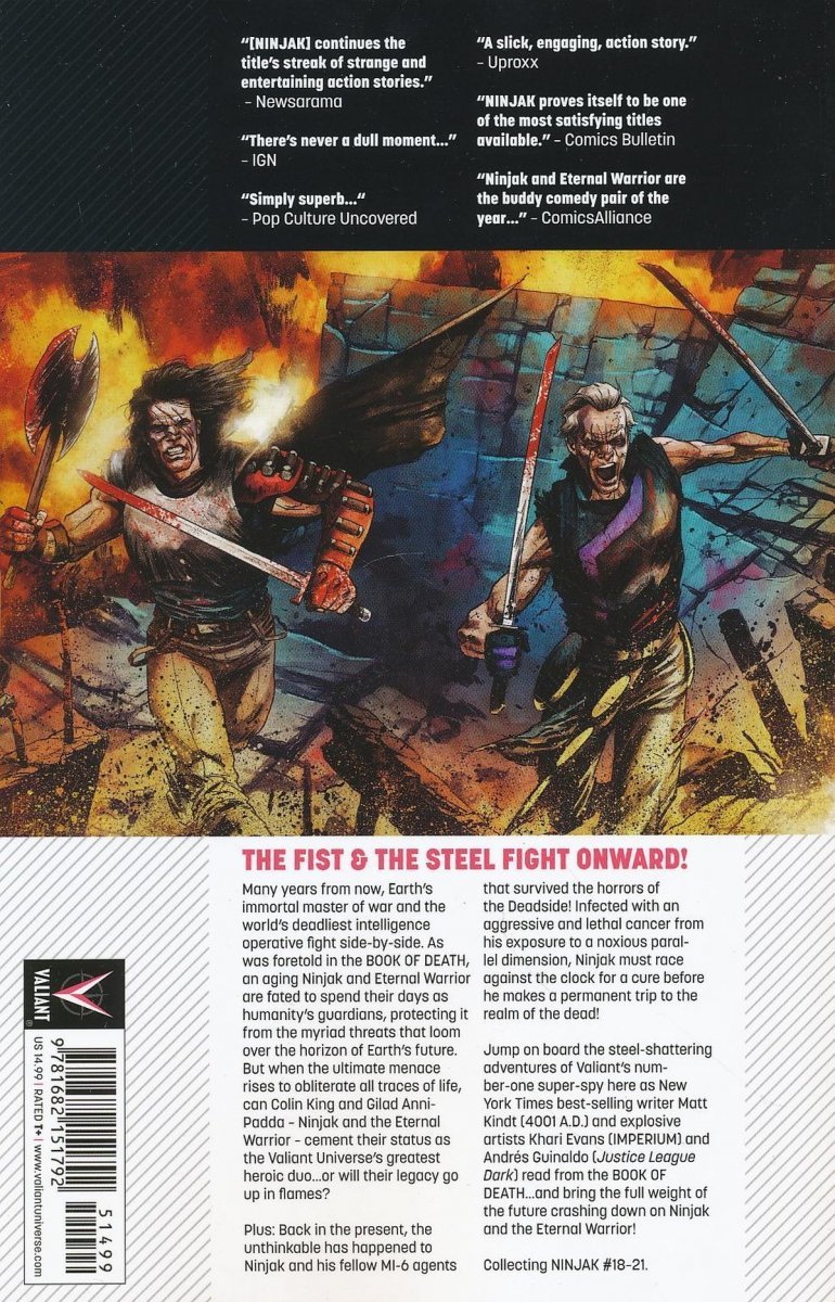 NINJAK TP VOL 05 THE FIST AND THE STEEL