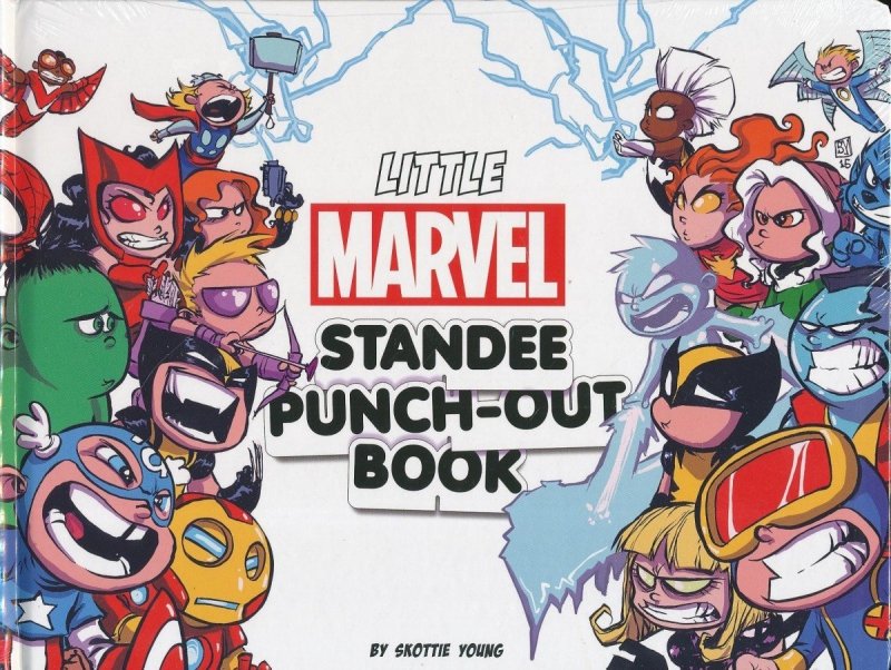 LITTLE MARVEL STANDEE PUNCH-OUT BOOK HC [9781302902025]