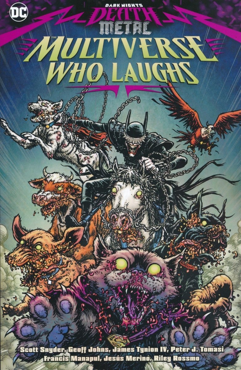 DARK NIGHTS DEATH METAL THE MULTIVERSE WHO LAUGHS SC [9781779507938]