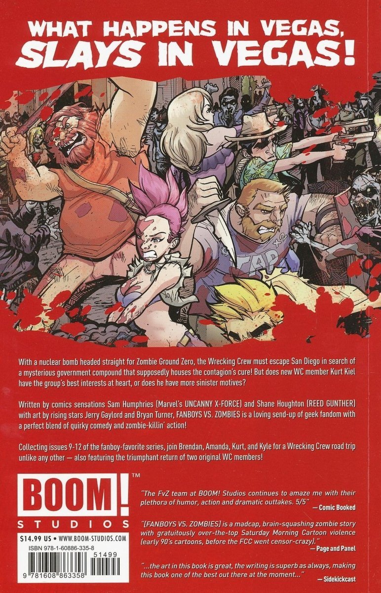 FANBOYS VS ZOMBIES VOL 03 ESCAPE FROM SAN DIEGO SC [9781608863358]