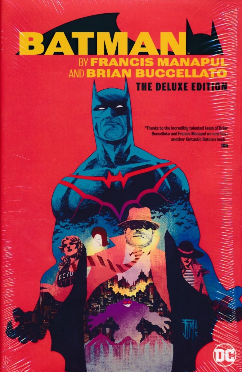 BATMAN BY FRANCIS MANAPUL AND BRIAN BUCCELLATO DELUXE EDITION HC (MEGA SALE)