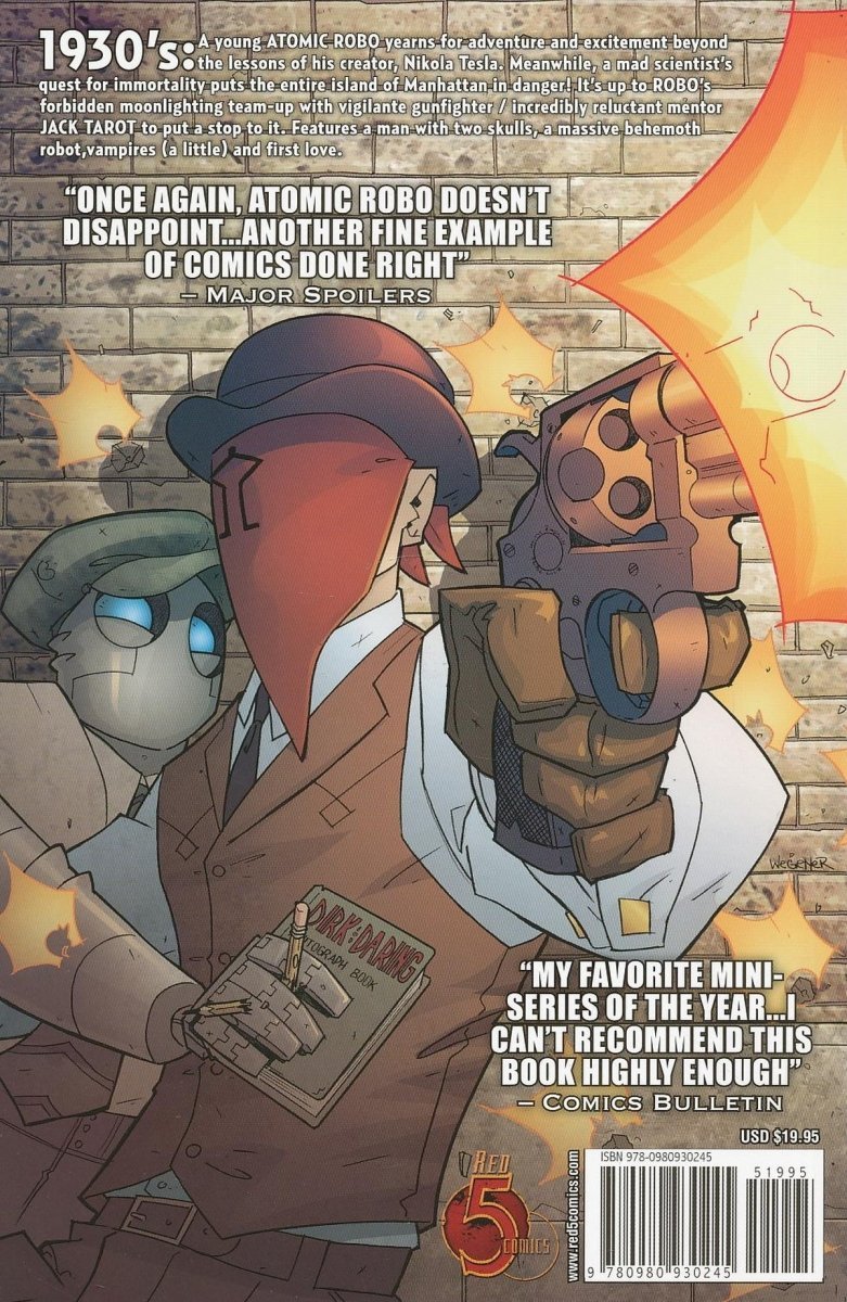 ATOMIC ROBO VOL 05 AND THE DEADLY ART OF SCIENCE SC [9780980930245]