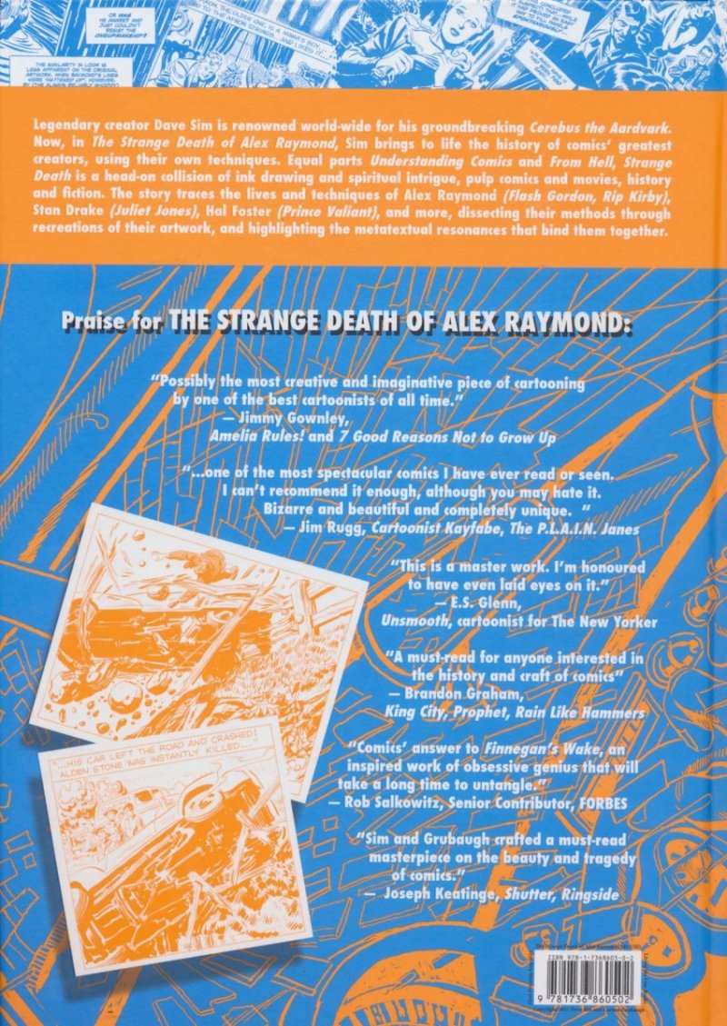 STRANGE DEATH OF ALEX RAYMOND HC [C: 0-1-2] [9781736860502]