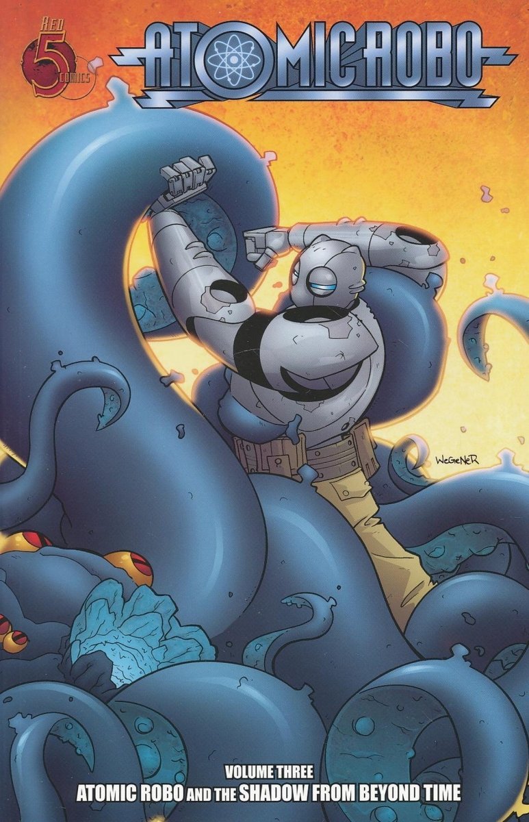 ATOMIC ROBO VOL 03 AND THE SHADOW FROM BEYOND TIME SC [9780980930252]