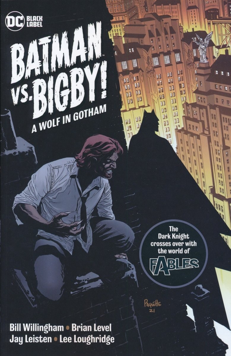 BATMAN VS BIGBY A WOLF IN GOTHAM SC [9781779515254]