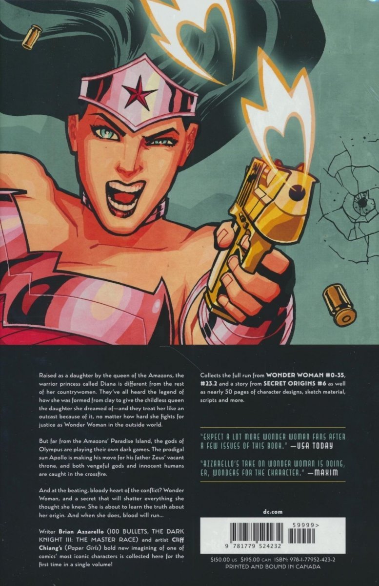 WONDER WOMAN BY BRIAN AZZARELLO AND CLIFF CHIANG OMNIBUS HC [9781779524232]