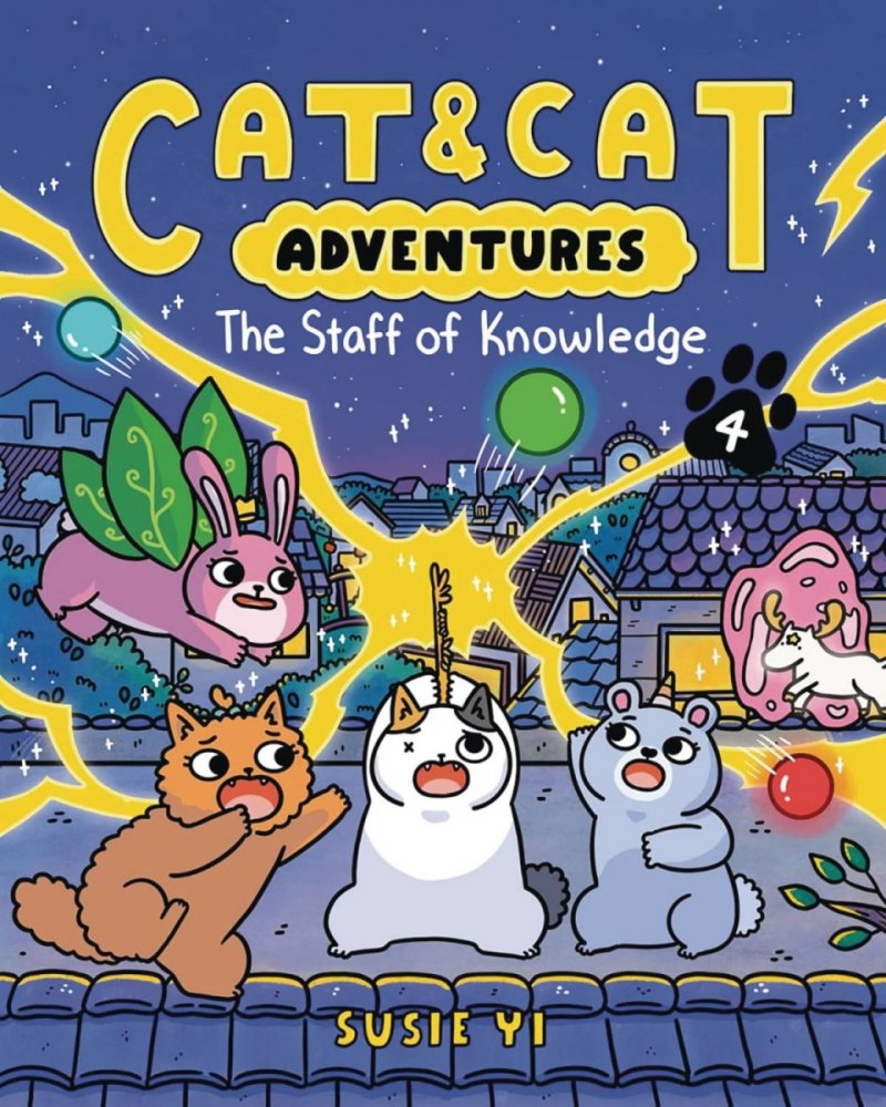 CAT AND CAT ADV HC GN VOL 04 STAFF OF KNOWLEDGE [9780063381377]