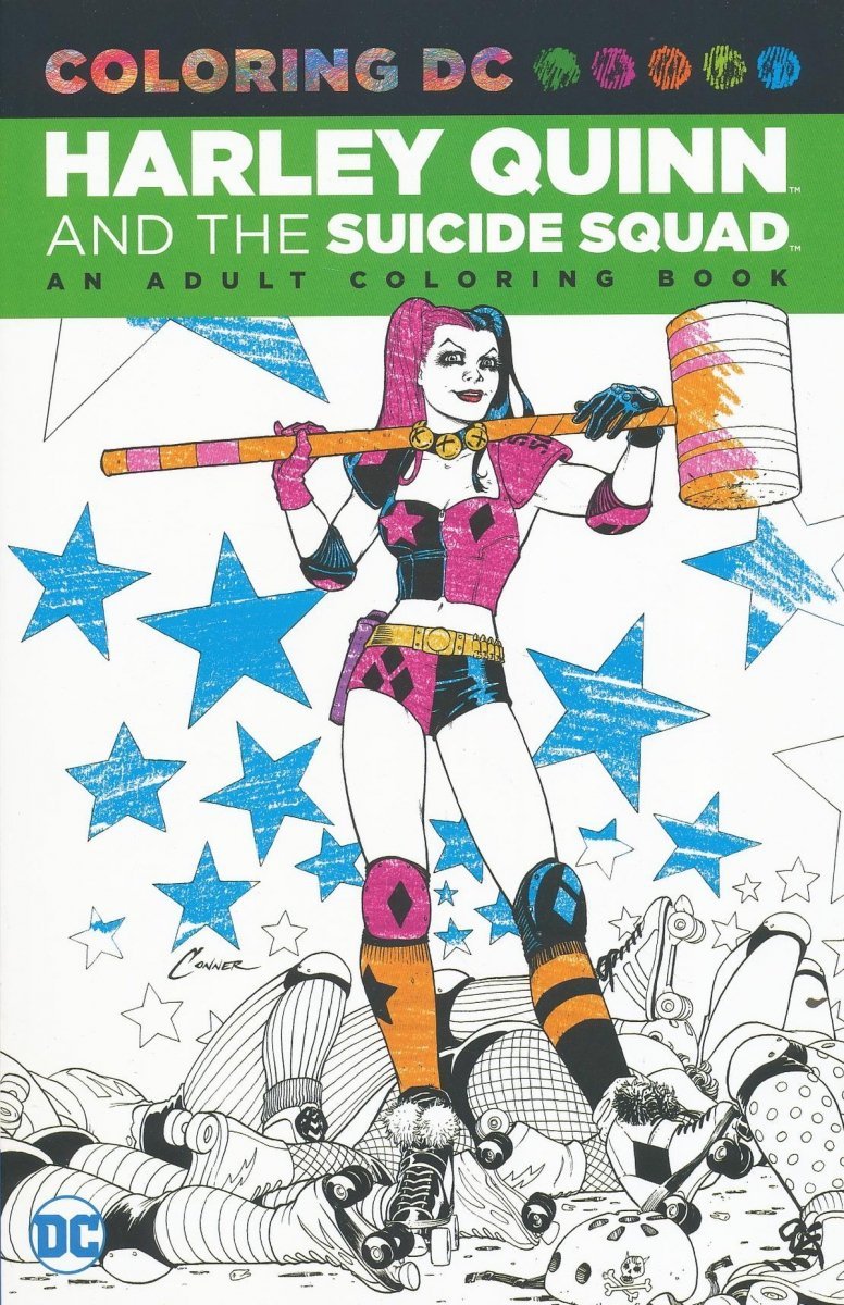 COLORING DC HARLEY QUINN AND THE SUICIDE SQUAD SC [9781401270056]