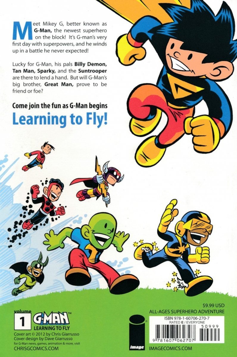 G-MAN VOL 01 LEARNING TO FLY SC [9781607062707]