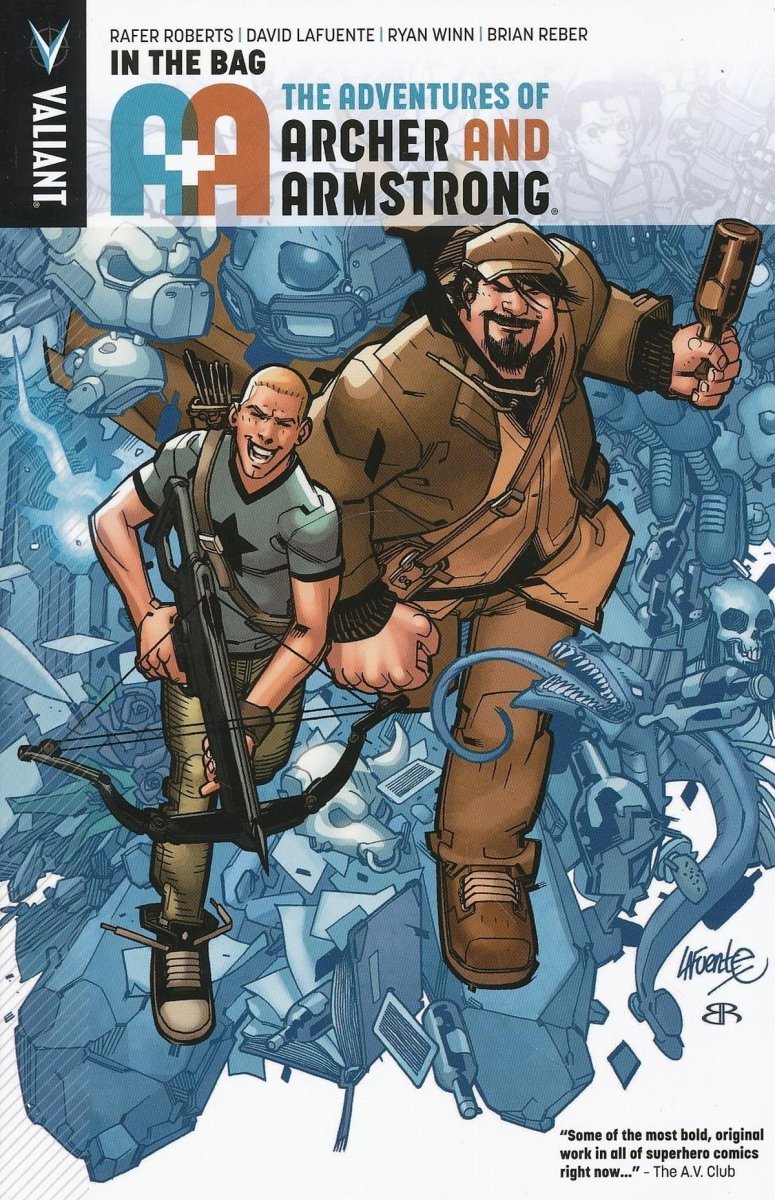 A AND A THE ADVENTURES OF ARCHER AND ARMSTRONG VOL 01 IN THE BAG SC [9781682151495]