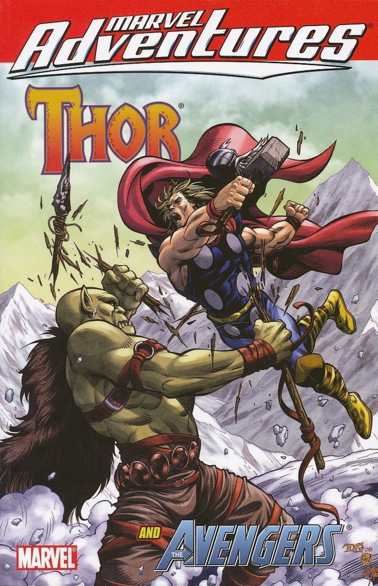 MARVEL ADVENTURES THOR AND AVENGERS SC [9780785133223]