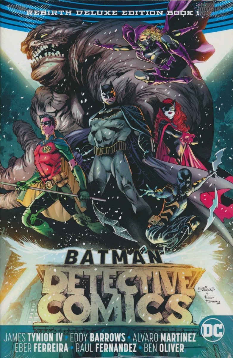 BATMAN DETECTIVE COMICS REBIRTH DELUXE EDITION VOL 01 HC [9781401276089]