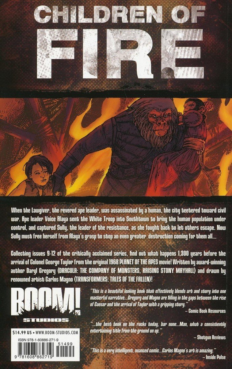 PLANET OF THE APES VOL 03 CHILDREN OF FIRE SC [9781608862719]