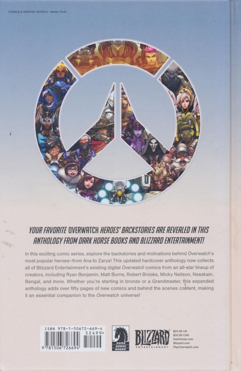 OVERWATCH ANTHOLOGY EXPANDED EDITION HC [9781506726694]