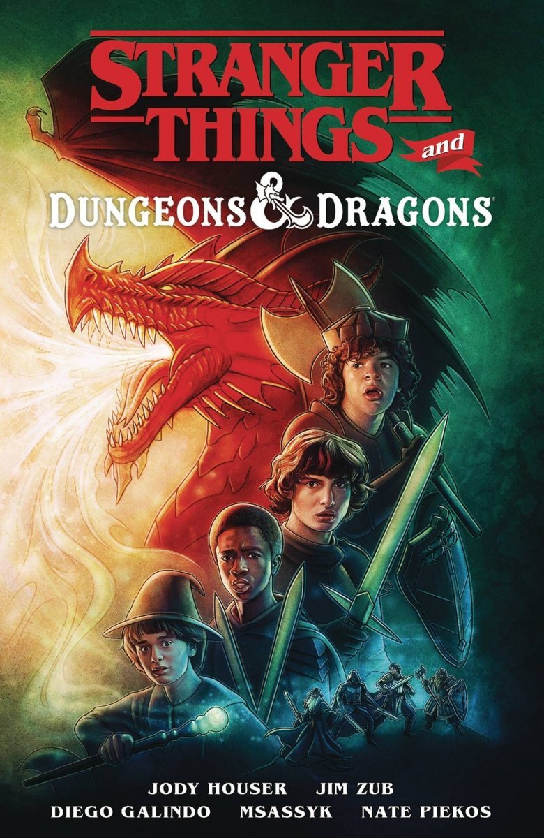 STRANGER THINGS AND DUNGEONS AND DRAGONS SC [9781506721071]