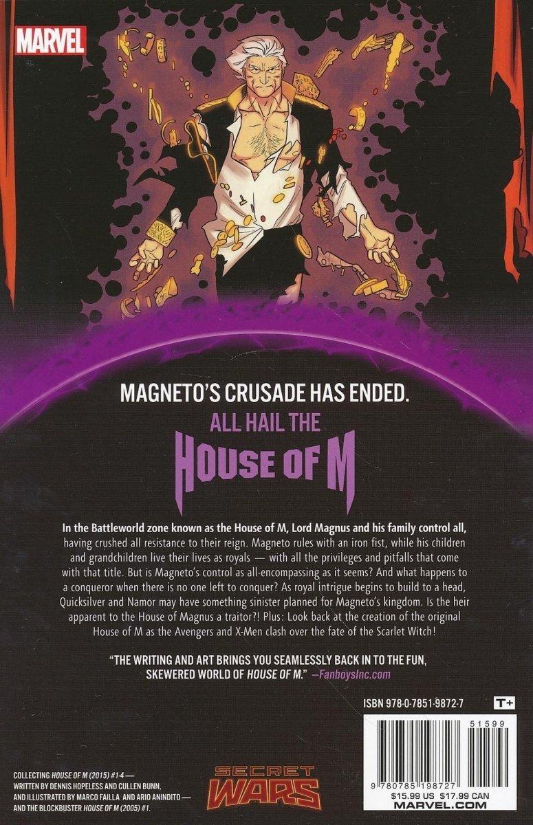 HOUSE OF M WARZONES SC [9780785198727]