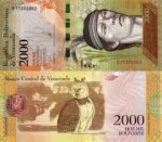 Banknot Wenezuela 2000 Bolivares 2016 UNC 