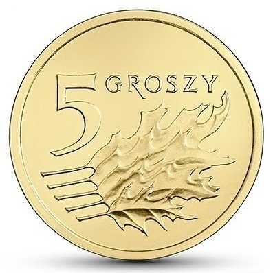 5 GROSZY 2020 WORECZEK 100 SZT MONET